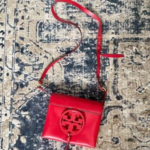 Tory Burch Red Miller Crossbody Never Worn